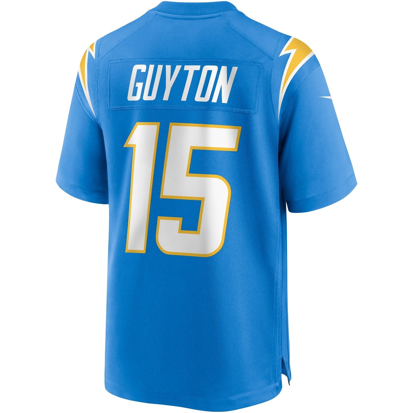 Jalen Guyton Los Angeles Chargers Nike Game   Jersey - Powder Blue
