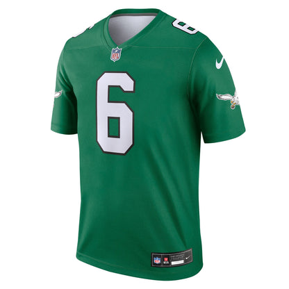 DeVonta Smith Philadelphia Eagles Nike Legend Jersey - Kelly Green