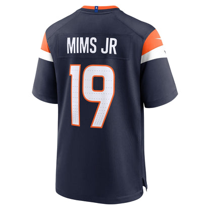Marvin Mims Jr Denver Broncos Nike Alternate Game Jersey -  Navy