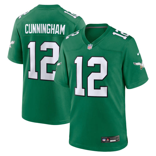 Randall Cunningham Philadelphia Eagles Nike Alternate Retired   Game Jersey - Kelly Green