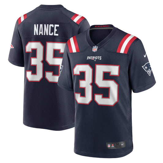 Jim Nance New England Patriots Nike Retired   Jersey - Navy