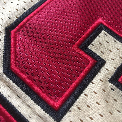 Michael Jordan Chicago Bulls 23 White Thorwback Jersey