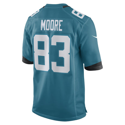 Jaylon Moore Jacksonville Jaguars Nike Game   Jersey - Teal