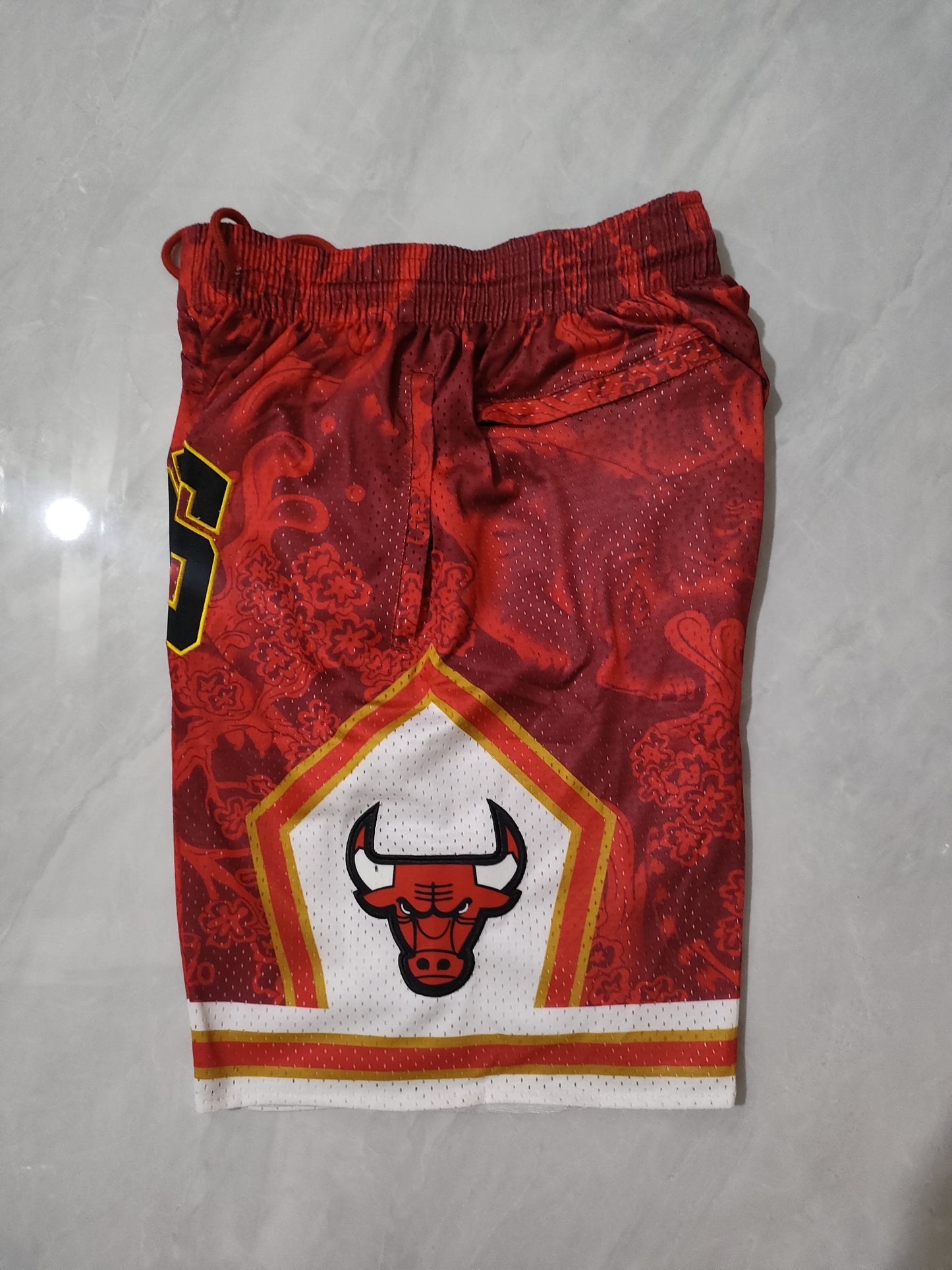 Chicago Red Bulls Red Tiger Year Limited Edition Pocket Shorts