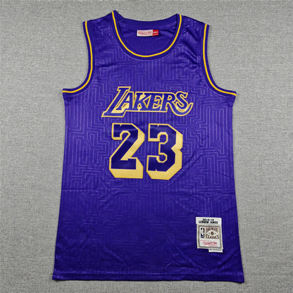 LeBron James #23 Los Angeles Lakers City Edition Swingman Jersey — Embroidered