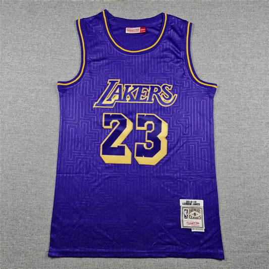 LeBron James #23 Los Angeles Lakers City Edition Swingman Jersey — Embroidered