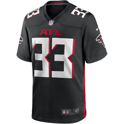 Michael Turner Atlanta Falcons Nike Game Retired   Jersey - Black