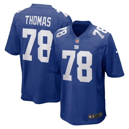 Andrew Thomas New York Giants Nike   Game Jersey - Royal