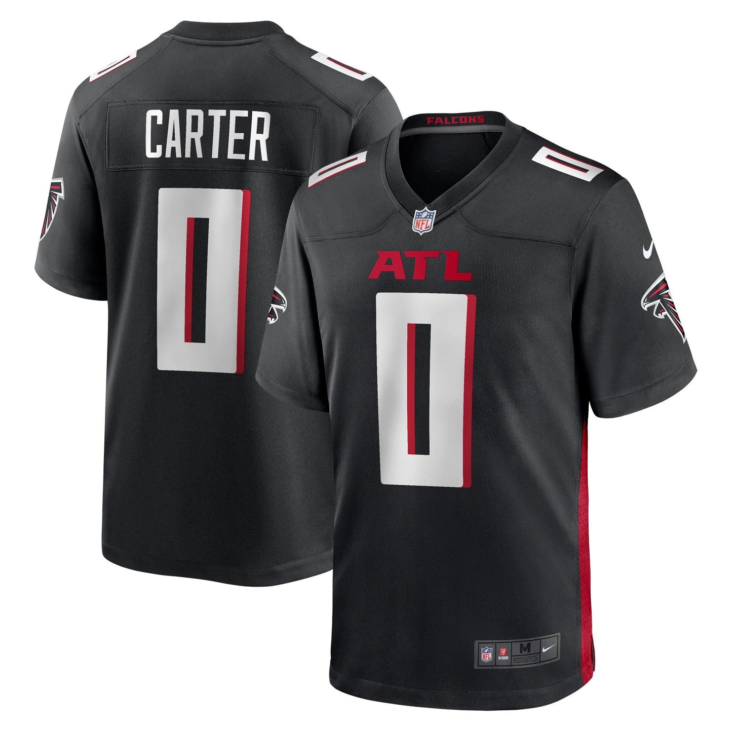 Lorenzo Carter Atlanta Falcons Nike Game   Jersey - Black