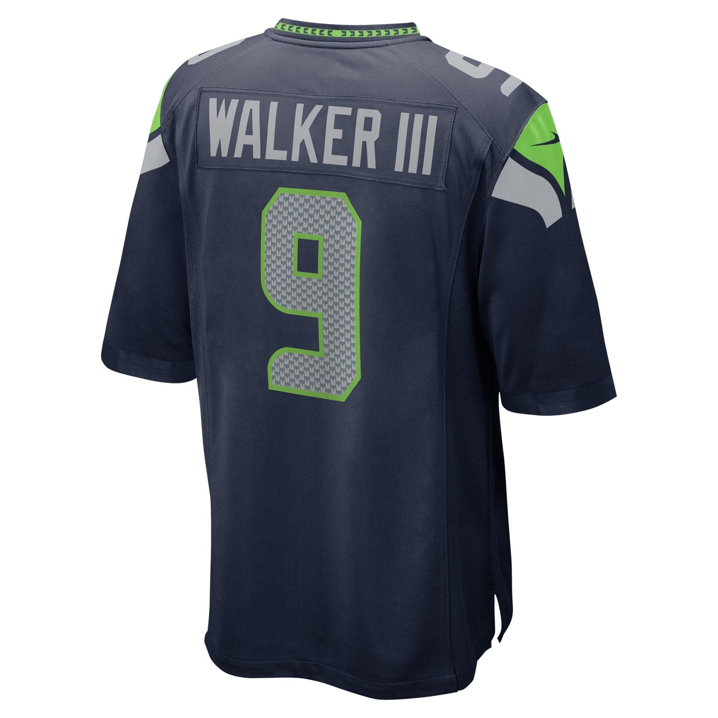 Kenneth Walker III Seattle Seahawks Nike   Game Jersey - Navy