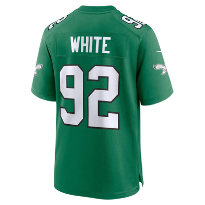 Reggie White Philadelphia Eagles Nike Alternate Game Jersey - Kelly Green