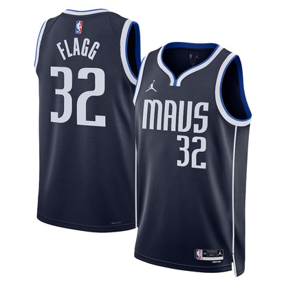 Maglia Swingman Dallas Mavericks Jordan Brand Statement Edition NBA 2025 First Round Draft Pick - Blu navy - Cooper Flagg - Unisex
