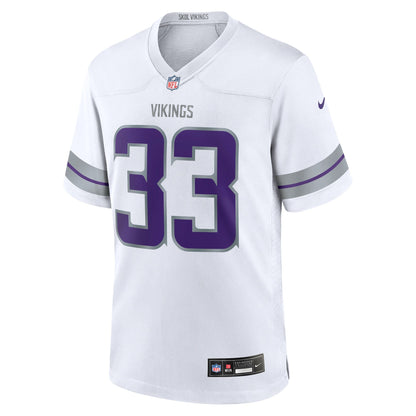 Aaron Jones Minnesota Vikings Nike Alternate Game   Jersey - White