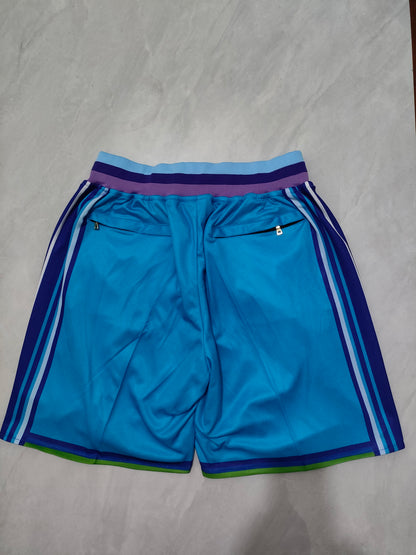 JUST DON Charlotte Hornets Pocket Shorts