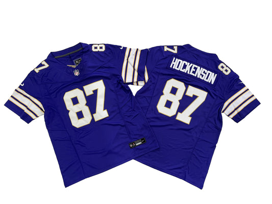 HOCKENSON #87 Minnesota Vikings  Jersey