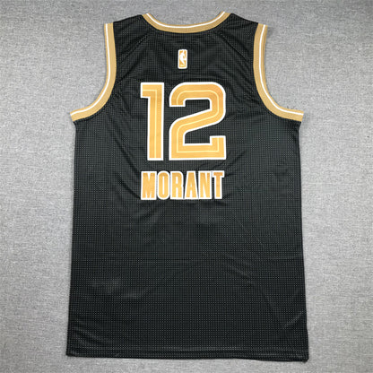 Grizzlies #12 Black Select Edition Jersey