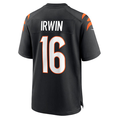 Trenton Irwin Cincinnati Bengals Nike Game   Jersey - Black