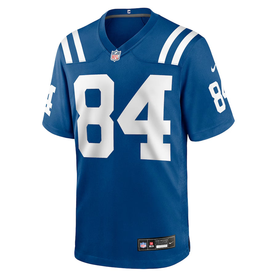Men's Indianapolis Colts Tyler Warren Nike Royal 2025 NFL Draft First Round Pick Game Jersey