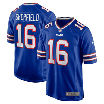 Trent Sherfield Buffalo Bills Nike Game   Jersey - Royal