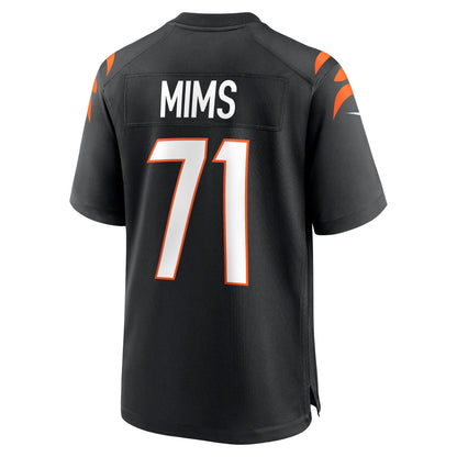 Amarius Mims Cincinnati Bengals Nike    Game Jersey - Black