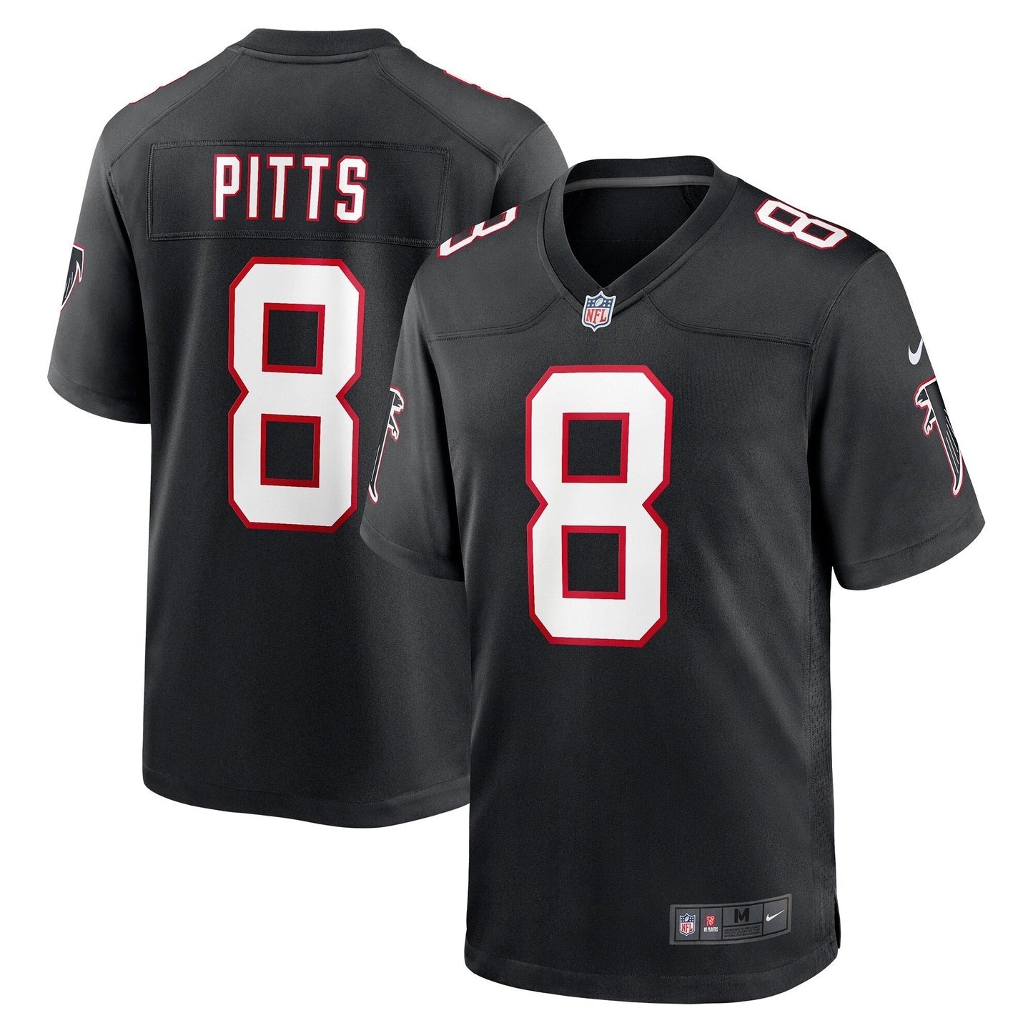 Kyle Pitts Atlanta Falcons Nike   Game Jersey - Black
