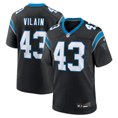Luiji Vilain Carolina Panthers Nike  Game Jersey -  Black