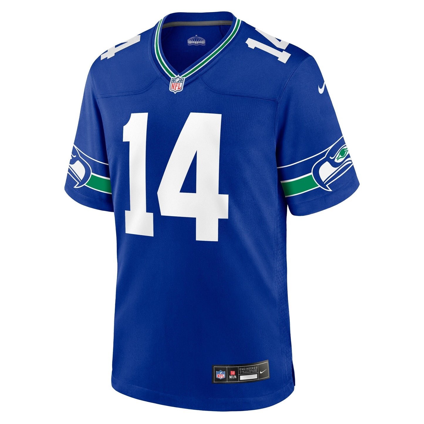 DK Metcalf Seattle Seahawks Nike Throwback   Game Jersey - Royal