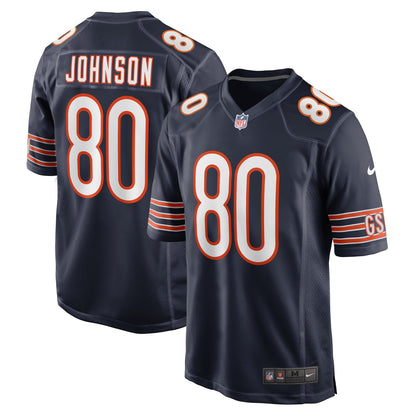 Collin Johnson Chicago Bears Nike  Game Jersey -  Navy
