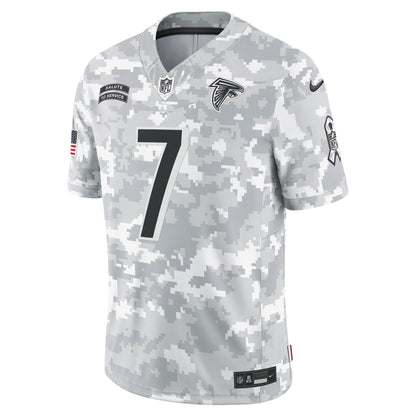 Bijan Robinson Atlanta Falcons Nike 2024 Salute to Service Limited Jersey - Arctic Camo