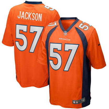 Tom Jackson Denver Broncos Nike Game Retired   Jersey - Orange