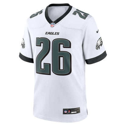 Saquon Barkley Philadelphia Eagles Nike White Game Jersey -  White