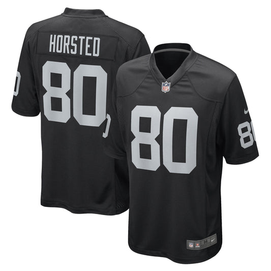 Jesper Horsted Las Vegas Raiders Nike Game   Jersey - Black