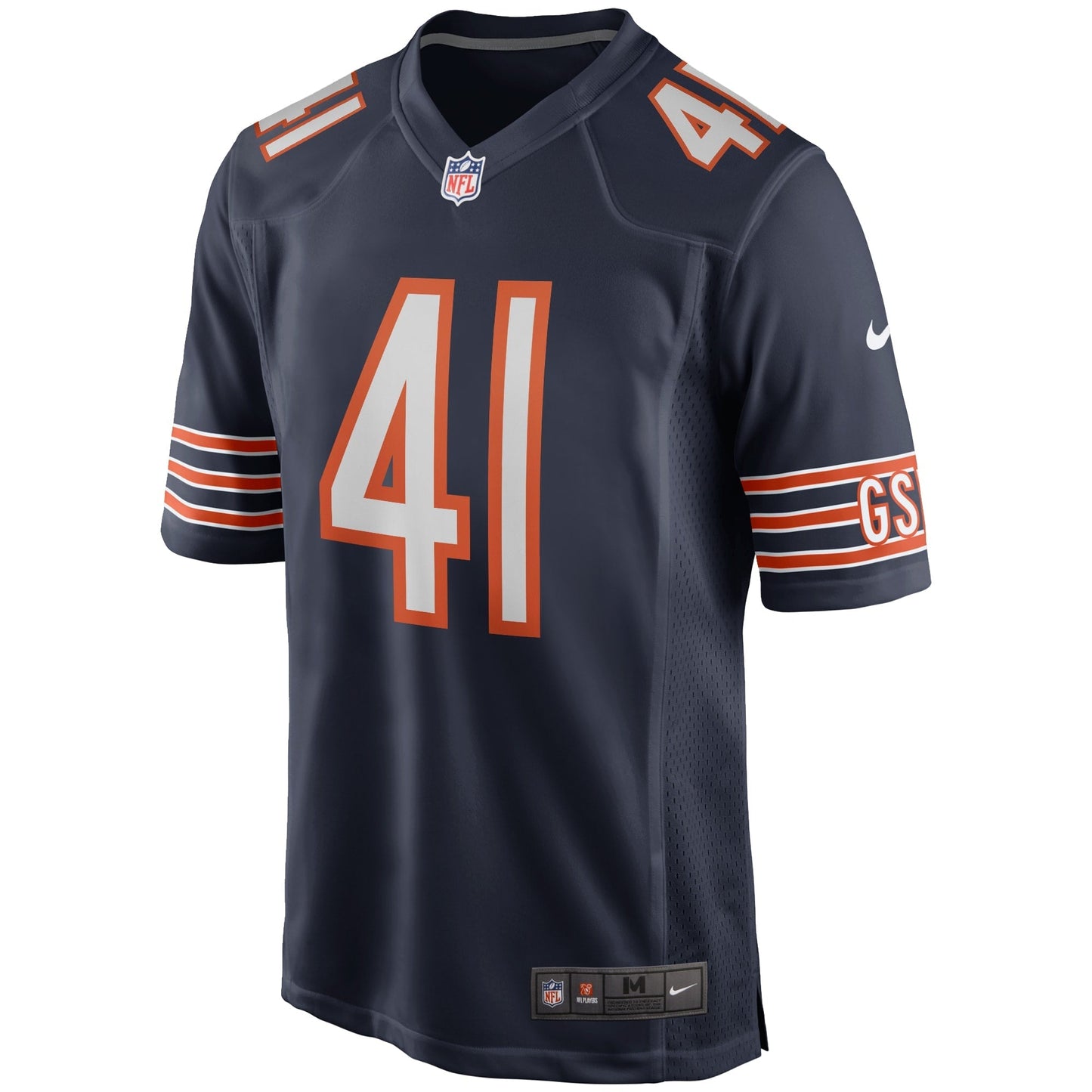 Brian Piccolo Chicago Bears Nike Game Retired   Jersey - Navy