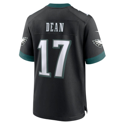Nakobe Dean Philadelphia Eagles Nike Alternate Game Jersey - Black