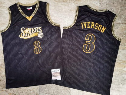 Allen Iverson Philadelphia 76ers Throwback Jersey