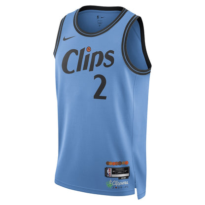 Unisex LA Clippers Kawhi Leonard  Light Blue 2024/25 Swingman Jersey - City Edition