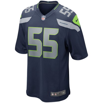Brian Bosworth Seattle Seahawks Nike Game Retired   Jersey - College Navy