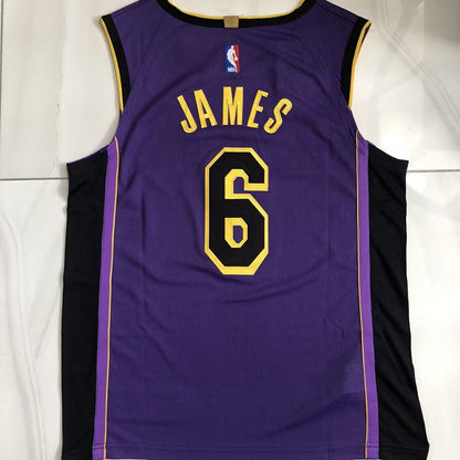 LeBron James Los Angeles Lakers Purple 6 MN