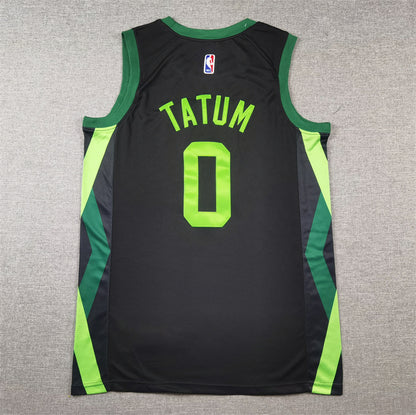 Jayson Tatum Boston Celtics #0 2025 City Edition Swingman Jersey — Embroidered