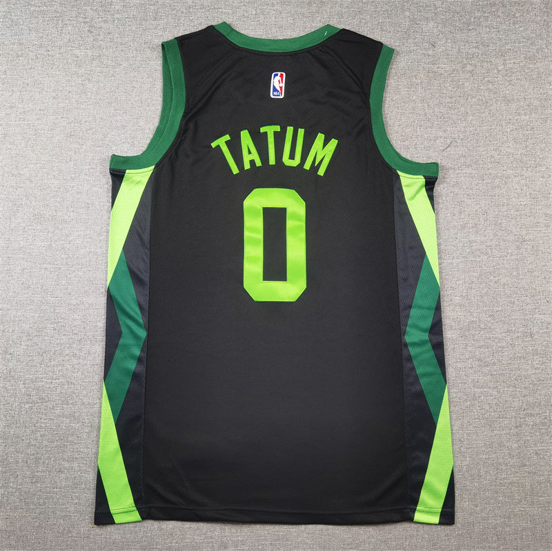 Boston Celtics Jaylen Brown #7 2025 City Edition Swingman Jersey - Embroidered