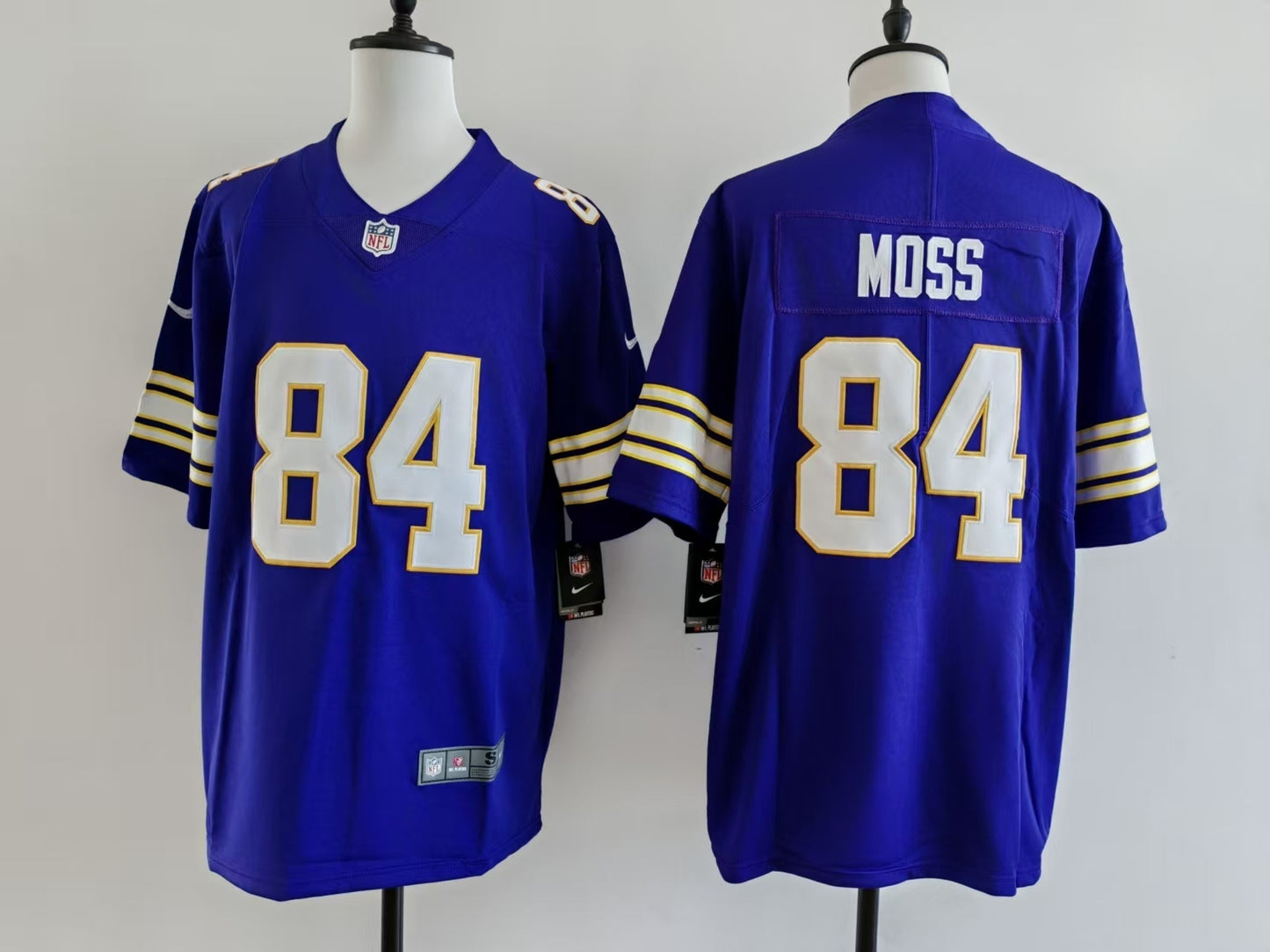 Men's Minnesota Vikings Randy Moss Nike Jersey -  Retro Purple