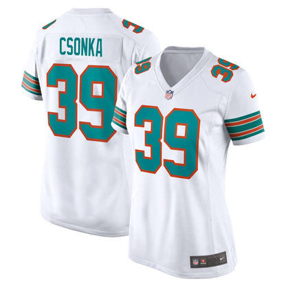 Larry Csonka Miami Dolphins Nike Retired   Jersey - White