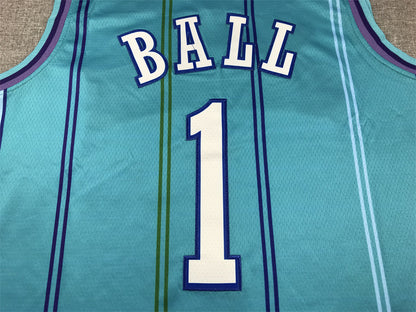 Charlotte Hornets LaMelo Ball #1 City Edition Swingman Jersey - Embroidered