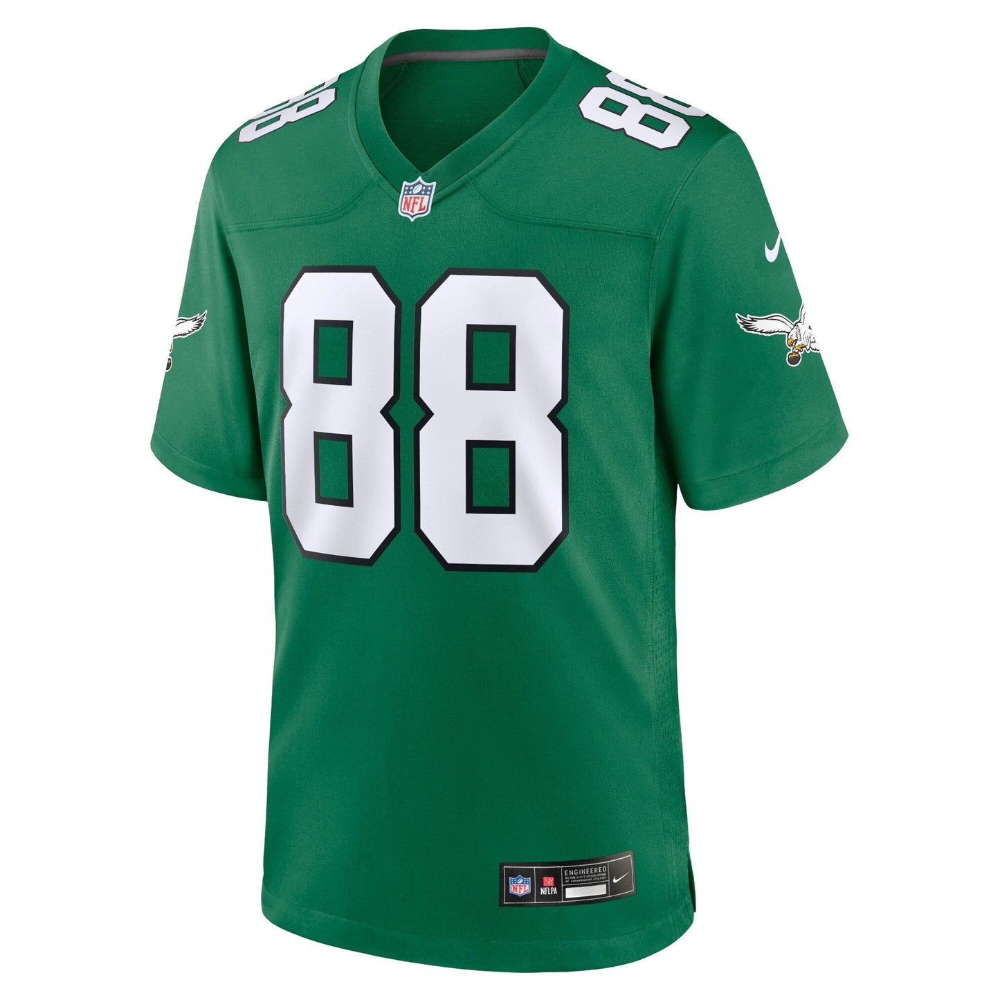 Dallas Goedert Philadelphia Eagles Nike Alternate Game   Jersey - Kelly Green