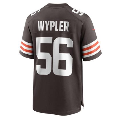 Luke Wypler Cleveland Browns Nike Team Game Jersey -  Brown