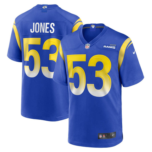 Ernest Jones Los Angeles Rams Nike Game   Jersey - Royal