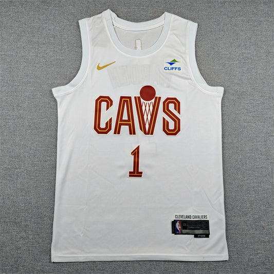 Cleveland Cavaliers James Harden #1 2026 City Edition — Embroidered Jersey