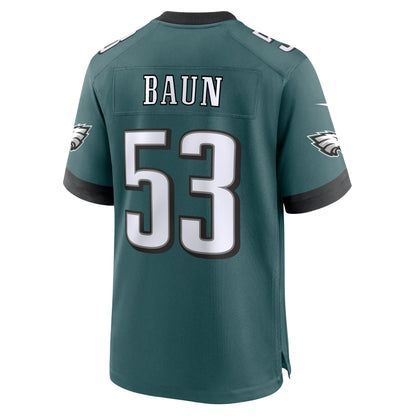 Zack Baun Philadelphia Eagles Nike  Game Jersey - Midnight Green