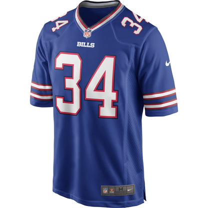 Thurman Thomas Buffalo Bills Nike Game Retired   Jersey - Royal