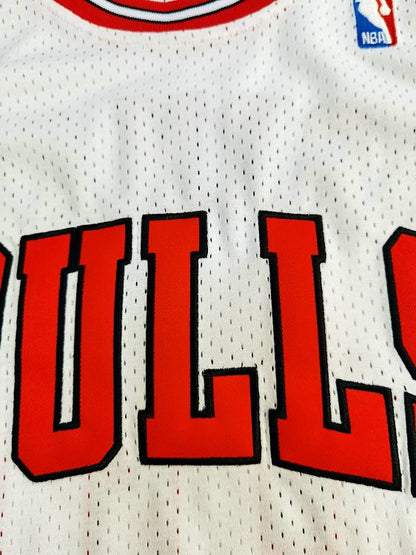 Chicago Bulls Dennis Rodman 91 White Jersey